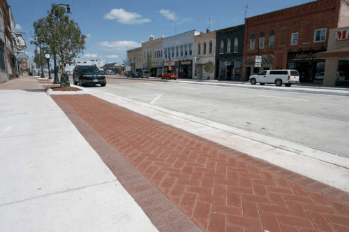 County Materials Clay Pavers