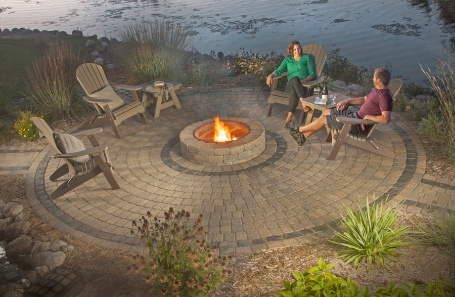 Patio and Firepit