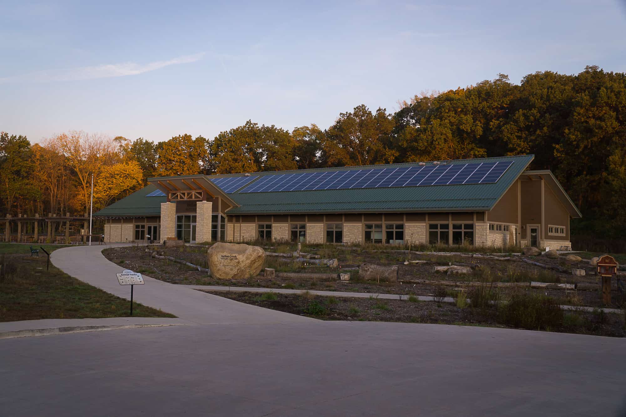 Indian Creek Nature Center Parking Lot Ready Mix Concrete